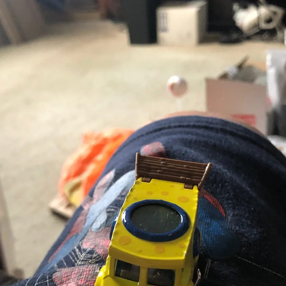 Yellow Kids Toy Watch Car - Unbranded